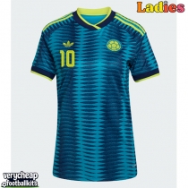 Colombia James Rodriguez #10 Replica Away Shirt Ladies World Cup 2026 Short Sleeve